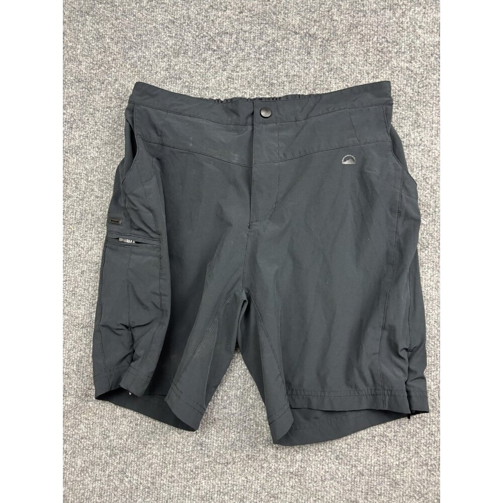 Zoic Mountain Bike MTB Shorts Mens‎ Medium Black Stretch Zip Pockets Elastic